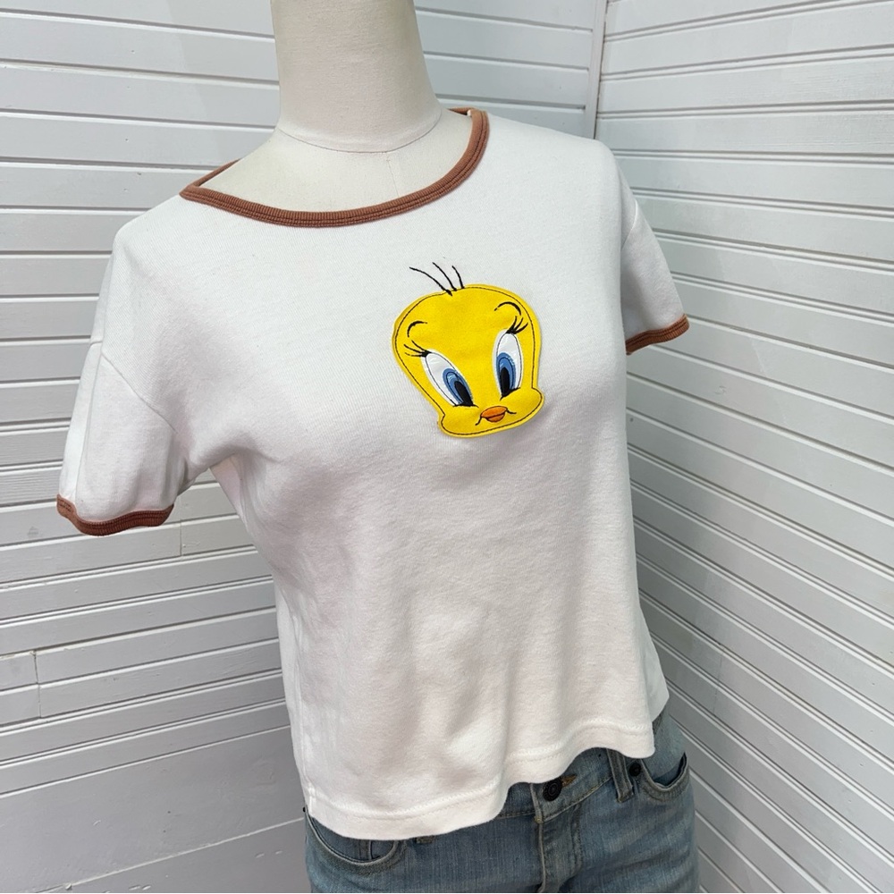 Vintage 90's Tweety Bird Baby Tee